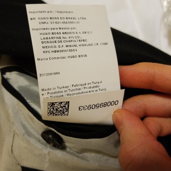 Hugo Boss Men's Jewel Basic Blazer Black Size 38R - Picture 6 of 8